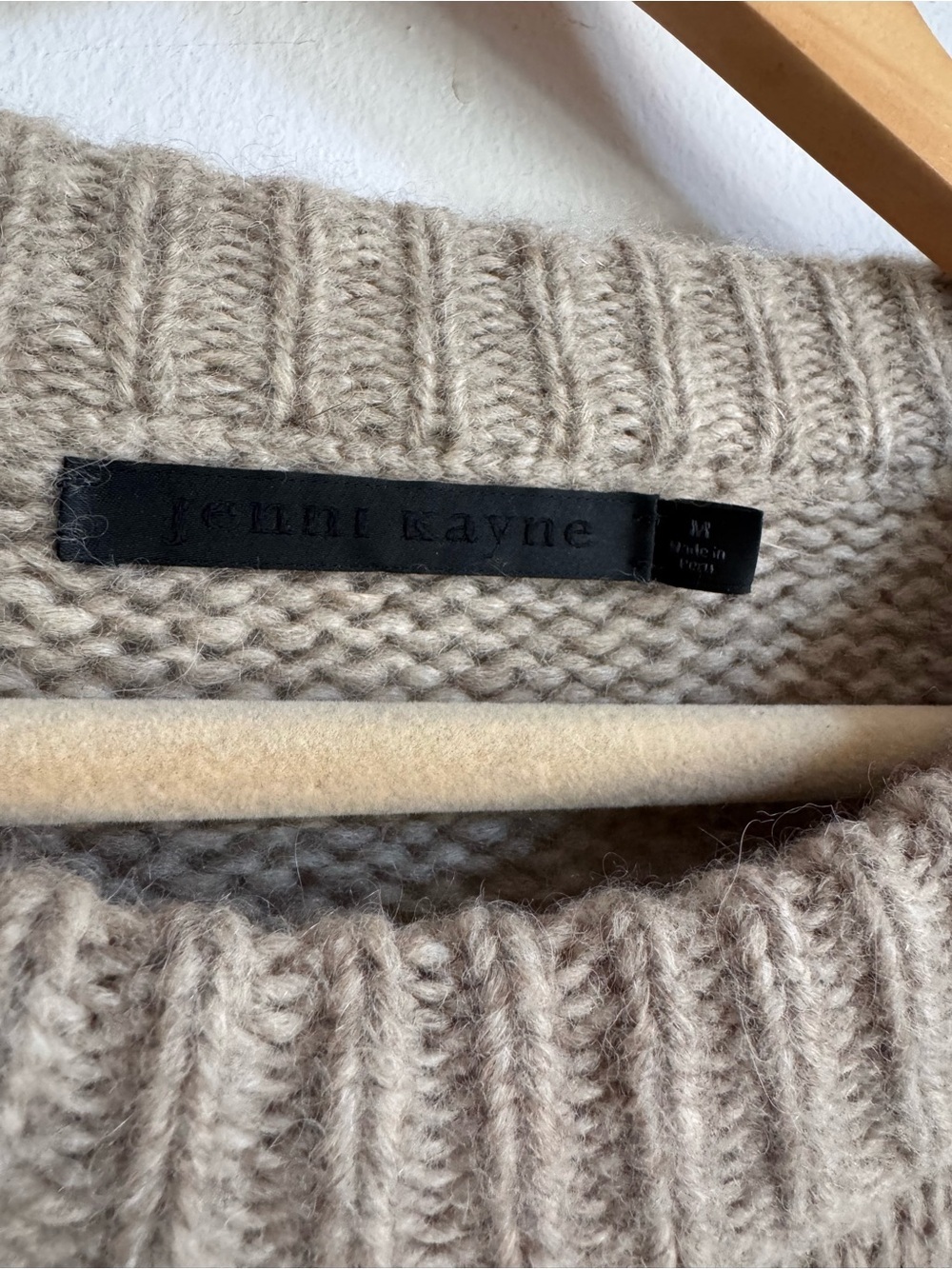 Jenni Kayne Alpaca Cocoon Crewneck Sweater M - Picture 5 of 11